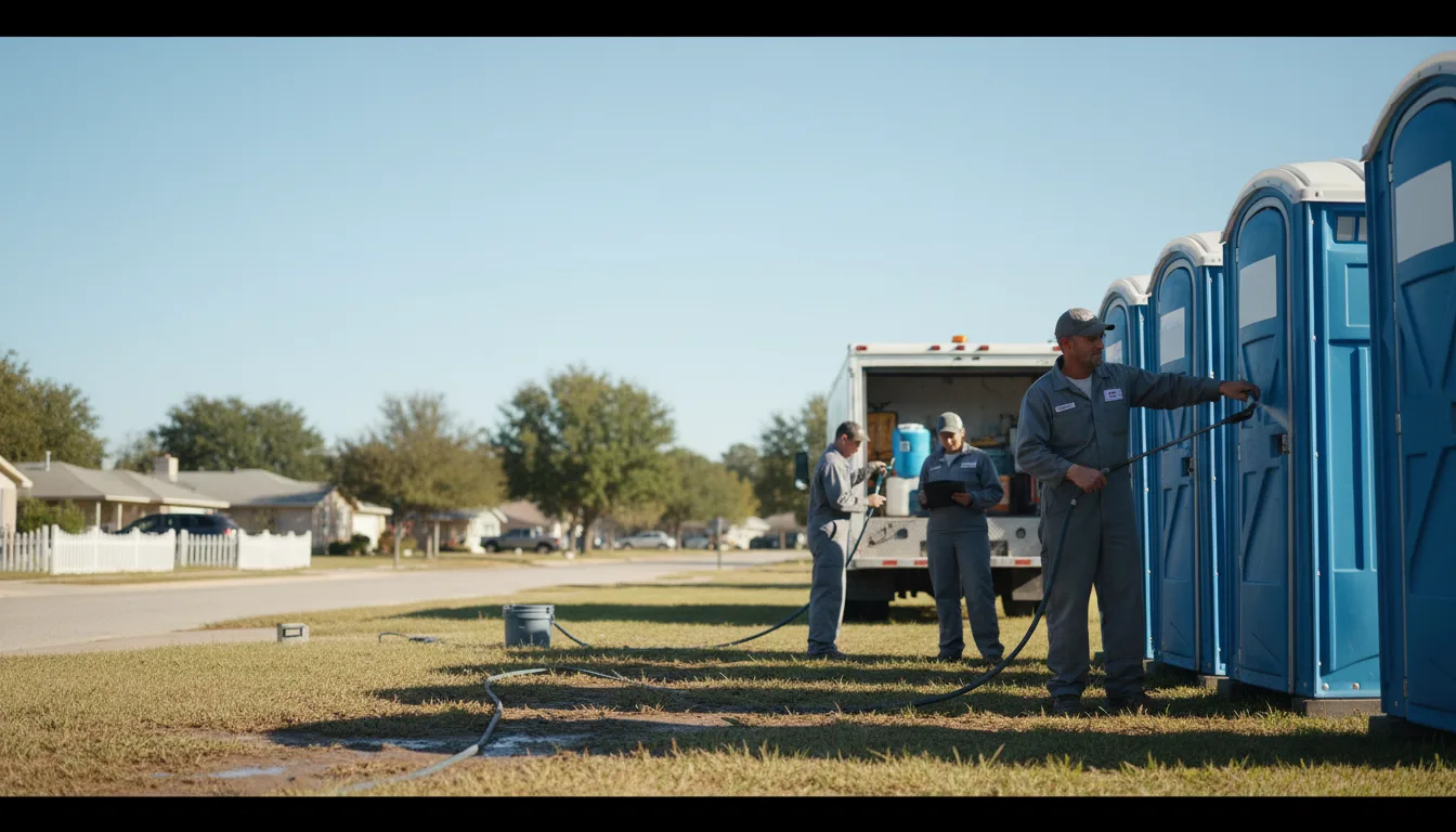 Long-Term Portable Toilet Rental in London, TX near me